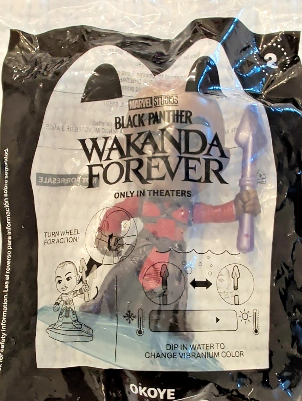 Marvel Studios Wakanda Forever Black Panther's Okoye and Ms. Marvel The Marvels
